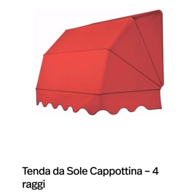 Cappottina 4 raggi